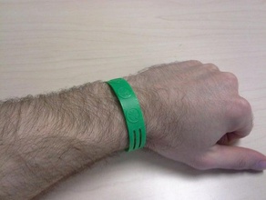 trevo pulseira de st patricks day pulseiras os acessórios acessório a moda verde 3d print model - Mito3D