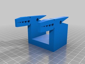 support &agrave pinces electronics 3d print model - Mito3D