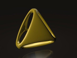 suave tetraedro ii matemática arte 3d print model - Mito3D