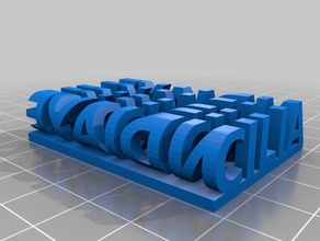 les cils sculptures personnalisé 3d print model - Mito3D