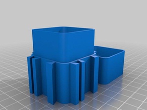 modular box 3d printing customizer 3d print model - Mito3D