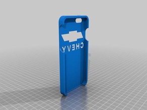 chevy iphone 6 case mobile 3d print model - Mito3D