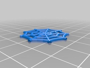 30mm spider web 3d printing customized 3d print model - Mito3D