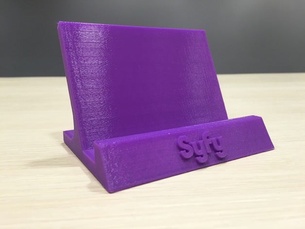 syfy stand i segni loghi 3D print model - Mito3D