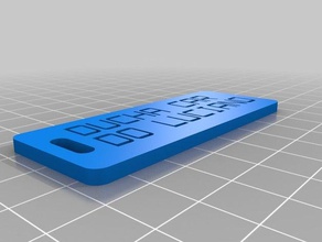 mi personalizados personalizador versión de equipaje etiqueta organización 3d print model - Mito3D