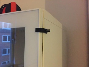 la puerta de mirada ikea stuva oficina 3d print model - Mito3D