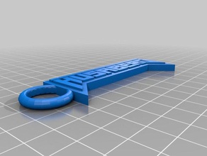 husaberg keychain 3d printing 3d print model - Mito3D