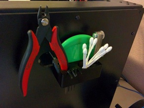 flashforge creator tool caddy 3d printer accessories holder 3d print model - Mito3D