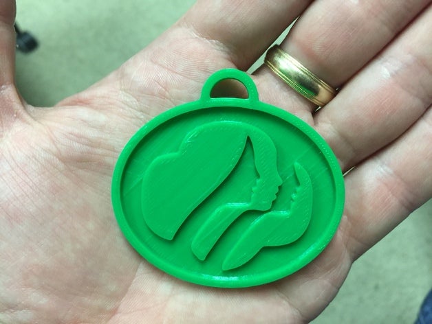 girl-scout-symbol swaps Zeichen logos girl scouts girl-scout-logo 3D print model - Mito3D