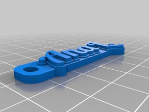 ana keychains customized 3d print model - Mito3D