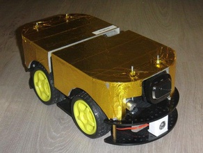 gato rover 2 rc veículos 3d print model - Mito3D