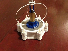 free-piston stirling engine engineering 3d print model - Mito3D