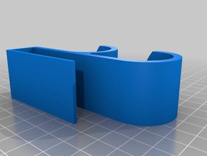 hanger wardrobe door organization customized 3d print model - Mito3D