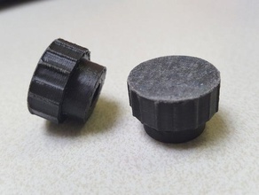 car radio button parts 3d print model - Mito3D