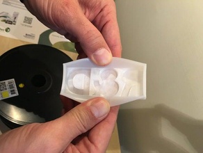 icecube Form erfordert flexible filament Küche Essen 3d print model - Mito3D