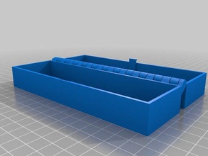 meine angepasste aufklappbaren box latch etwas parametric druckbaren einem Stück 3d drucken tests 3d print model - Mito3D