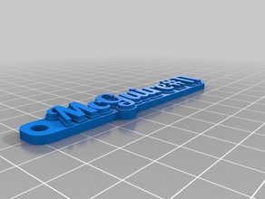 zaria keychains customized 3d print model - Mito3D