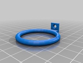 cord organizer ring electronics cable management 3d print model - Mito3D