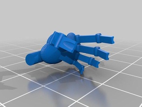 robot hand other 3d print model - Mito3D