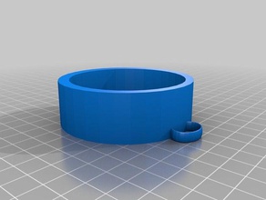 2 pulgadas de la tapa extremo reemplazo partes 3d print model - Mito3D