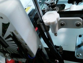 rigidbot endstop level adjuster 3d printer parts bed leveling upgrade z-axis 3d print model - Mito3D