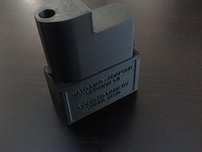 softair mag adattatore natomag augmag più bb tubo sport all'aperto 3d print model - Mito3D