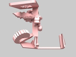 joint robot de montage art boolean ligne construction l'épaule tracteur union 3d print model - Mito3D