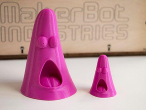 überrascht patrick Kreaturen mem spongebob st patricks Tag 3d print model - Mito3D