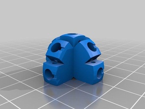 qtip titular construção brinquedos personalizado 3d print model - Mito3D