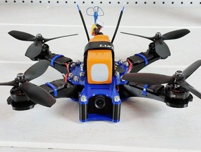q3d 220 fpv-racing-frame hobby cobra Drohne Drohnen-racing mini-quadcopter naze32 q3d220 quadcopter Rahmen uav 3d print model - Mito3D