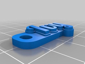 ivykeychain keychains customized 3d print model - Mito3D