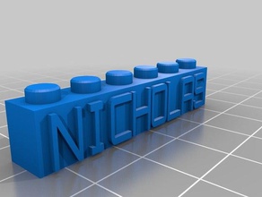 Nikolaus lego Bau - Spielzeug angepasst 3d print model - Mito3D