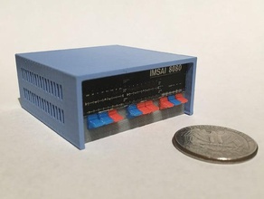 imsai 8080 computer i giocattoli giochi carino imsai8080 in miniatura retrò 3d print model - Mito3D