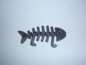 fossilz darwin edition balık heykeller 3d print model - Mito3D
