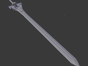 odrics sword props 3d print model - Mito3D