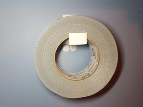 wall-mounted spool holder 3d printer accessories filament 3d print model - Mito3D
