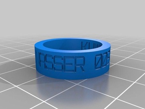 bo nasser los anillos personalizado 3d print model - Mito3D