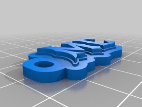 mc chaveiro Schlüsselanhänger angepasst 3d print model - Mito3D