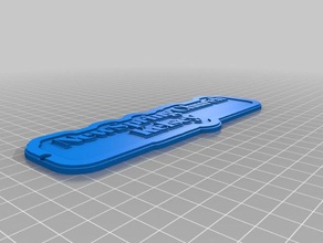 kelsey newspring Schlüsselanhänger angepasst 3d print model - Mito3D