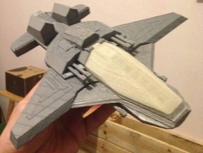 spaceship vehicles lego brick compatible 3d print model - Mito3D