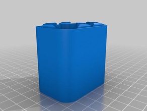 18650x6 bot containers customized 3d print model - Mito3D