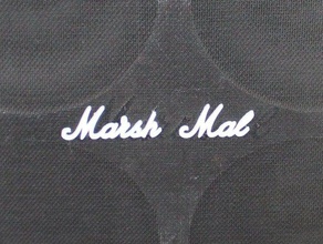 marshall logo francese scherzo musica amplificatore 3d print model - Mito3D