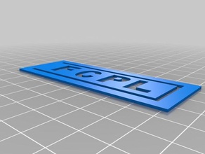 fcpl bookmark 3d printing 3d print model - Mito3D