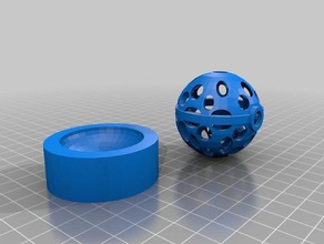 pokeball varonoi creatures 3d print model - Mito3D