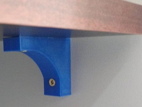 bracket shelf replacement parts mounting 3d print model - Mito3D