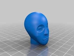 meu personalizados makin faces interativo arte 3d print model - Mito3D