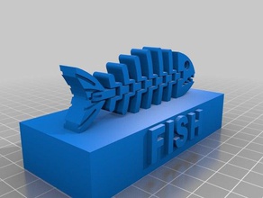 de pescado 3d impresión 3d print model - Mito3D