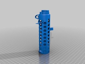 nerf barril de apego 3d impresión 3d print model - Mito3D