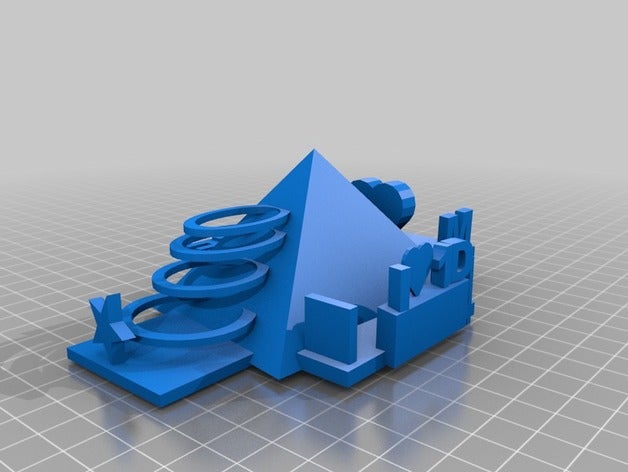 porta lapices+ celular+porta parlante con nombre Männlich 3d drucken 3D print model - Mito3D