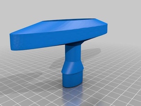 handle carry-on suitcase replacement parts 3d print model - Mito3D